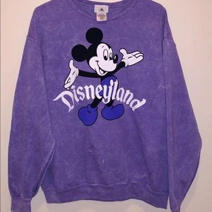 Retro style Mickey Disneyland sweatshirt Large